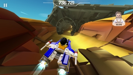 Lego star wars best sale microfighters app google play